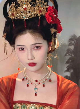 大无汉风原创保色铜国风项链