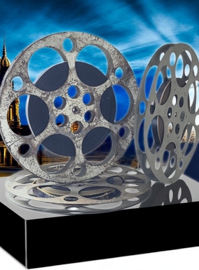 旧电影胶片夹16毫米宽胶片