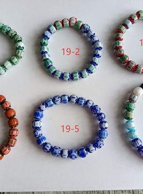 宝琉阁KS19老琉璃老珠子手串8mm