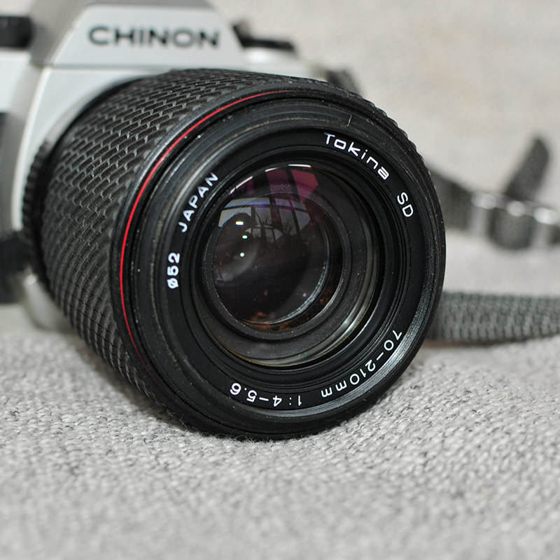 Chinon135 film mechanical camera retro student