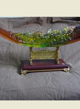 马马礼品摆件琉璃办公室礼品摆件