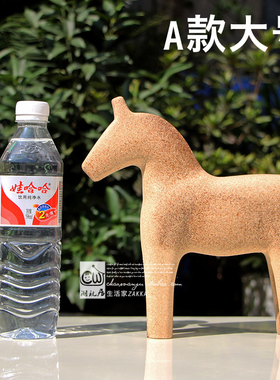 瑞典达拉木马摆件毛坯diy涂色