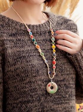 手工编织毛衣链毛衣链