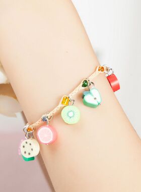 民族许愿草景区软陶端午节手链