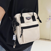 Single shoulder inclined satchel with female summer double shoulder backpack mommy bag fashion out Mom bag Travel the baby mobile phone bag