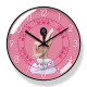 Beauty salon health club wall clock silent sweep seconds