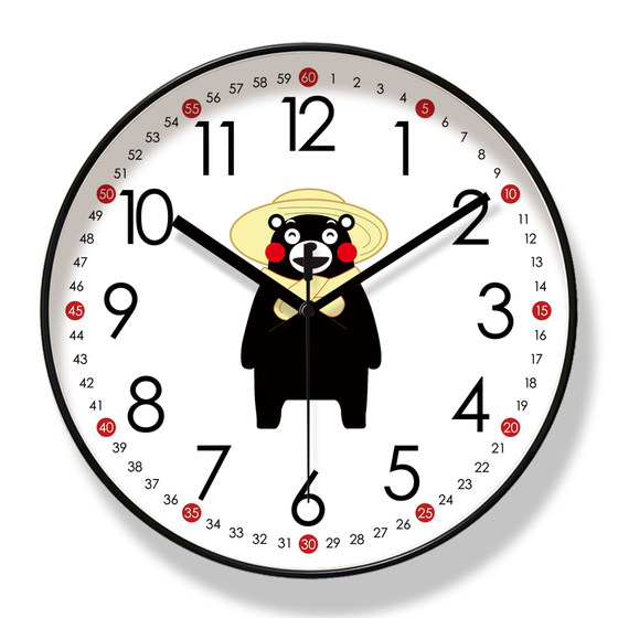 Automatic time, minute and second correct living room clock