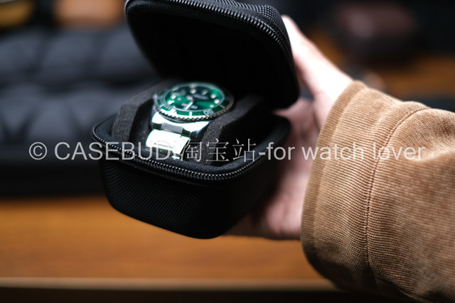Single smart travel hard shell anti-fall watch bag storage box