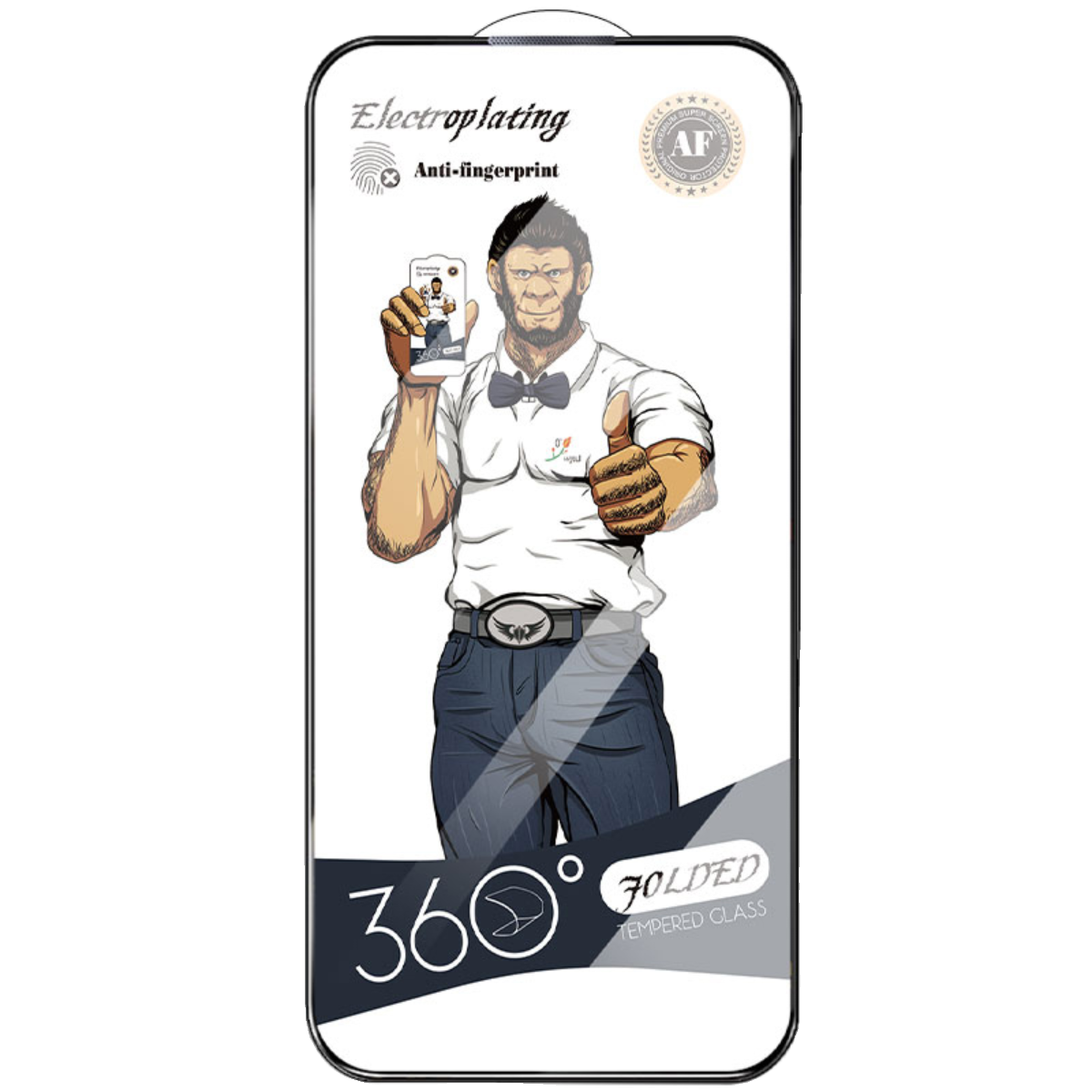 适用苹果17 AIR 16E钢化膜 对折防静电防尘IPhone15PROMAX 14 13 12 11 XSMAX  xs PLUS高清防窥玻璃膜 - 图3