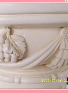 欧式风罗马柱底座摆件工艺品花瓶