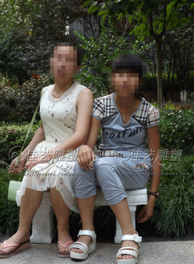欧式屋顶花园阳台道具摆设欧式工艺品罗马凳花园小摆件花园凳子