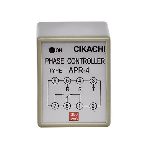 正品CIKACHI台湾嘉阳 APR-4 AC380V相序保护 防止缺相逆相控制器 - 图3