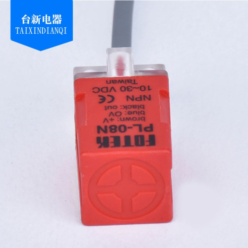 原装正品台湾FOTEK阳明接近开关PL-08N常开传感器NPN直流DC10-30V - 图2
