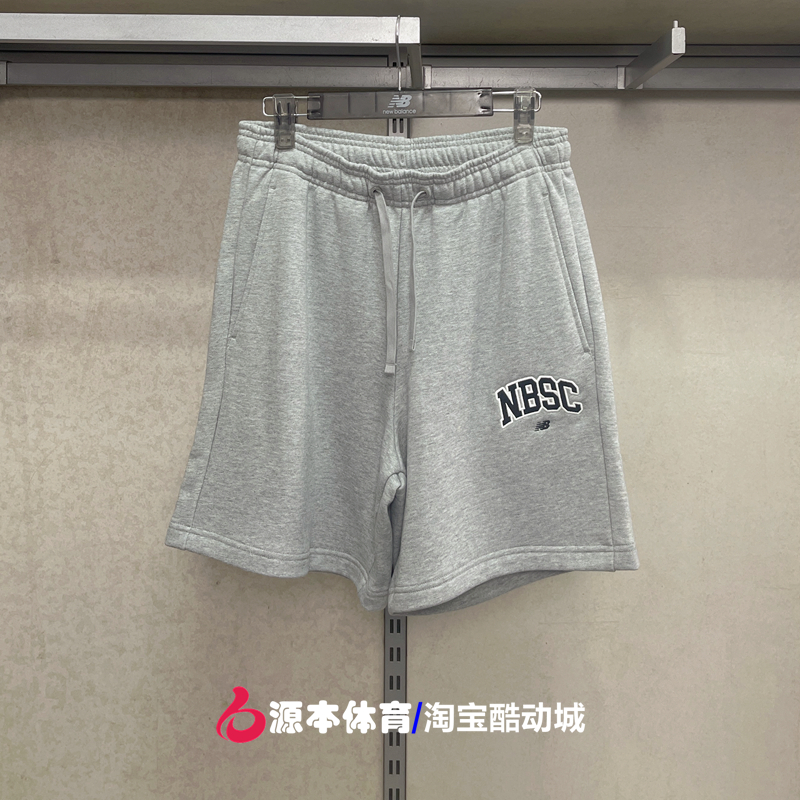 NEW BALANCE/NB2024夏运动休闲舒适针织透气短裤五分裤男AMS42318-图2