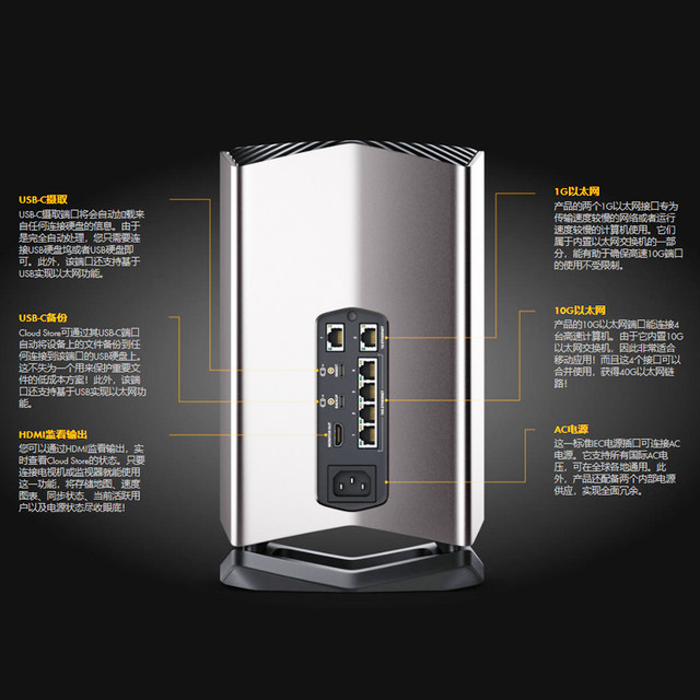 Blackmagic network storage 10G Ethernet end