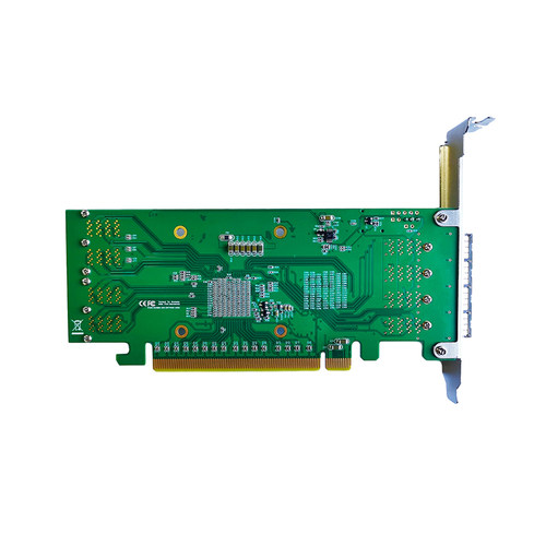 火箭 HighPoint SSD7184 8通道PCIe 3.0 X16 NVMe 阵列卡 扩展卡 - 图2