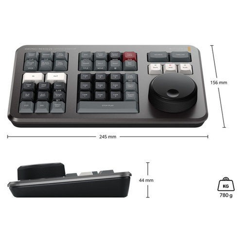 Blackmagic Design 达芬奇DaVinci Resolve Studio 调色软件键盘 - 图2