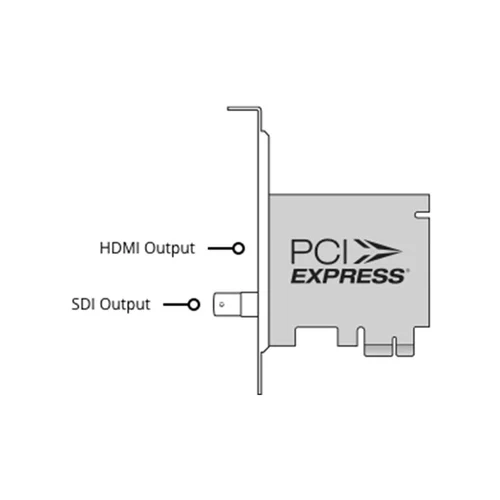 Blackmagic Design Decklink Duo 2 серии Series Card Card Card Card Card and Output Card