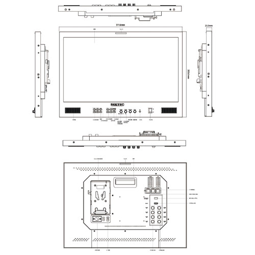 视瑞特（SEETEC）ATEM215S-CO 21.5