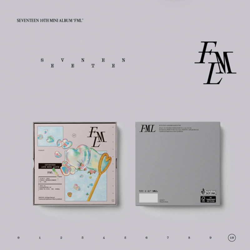 官方正版 SEVENTEEN专辑 迷你10辑 FML 小卡周边PB kit Weverse版 - 图2