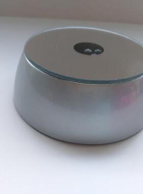 七彩水晶玉器玻璃时尚风发光底座