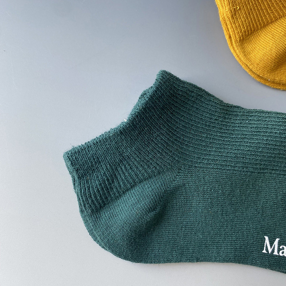 外贸  春秋纯色女袜简约百搭短袜时尚双针船袜小众浅口袜,淘宝优惠券,粉丝福利购,淘宝优惠卷