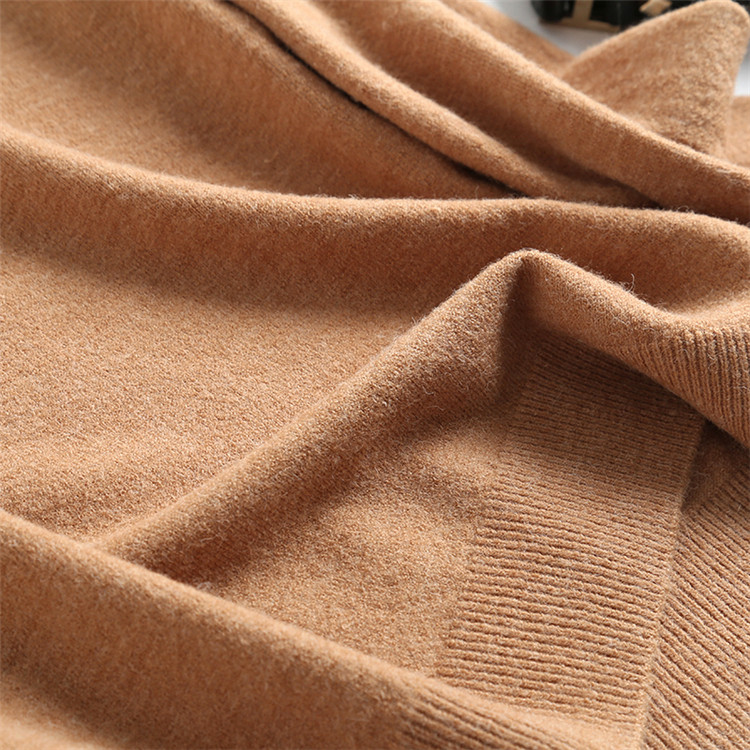 Y780纯色高领套头针织衫上衣冬季新款通勤百搭长袖女式毛衣 - 图2