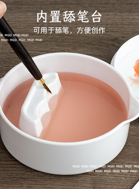 多功能水彩洗笔盒美甲工具