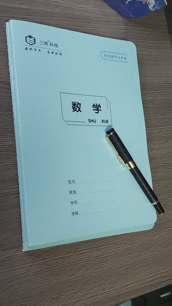 新华书店同款新国标防近视16k车线本:英语本作文本学习笔记科目本