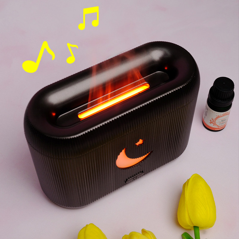 Новый продукт Star Moon USB Music Simulation вулкан пламя ароматерапия ночной свет плюс мокрый расширение машина