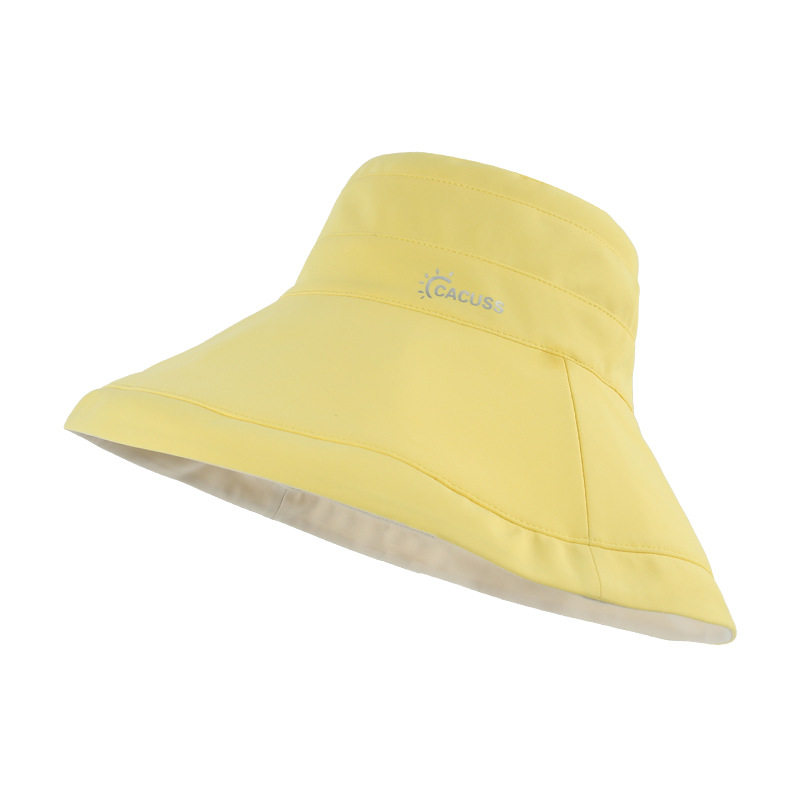 【花生女郎】 SPF50两面戴可折叠大檐帽 防紫外线冰丝防晒渔夫帽,淘宝优惠券,粉丝福利购,淘宝优惠卷