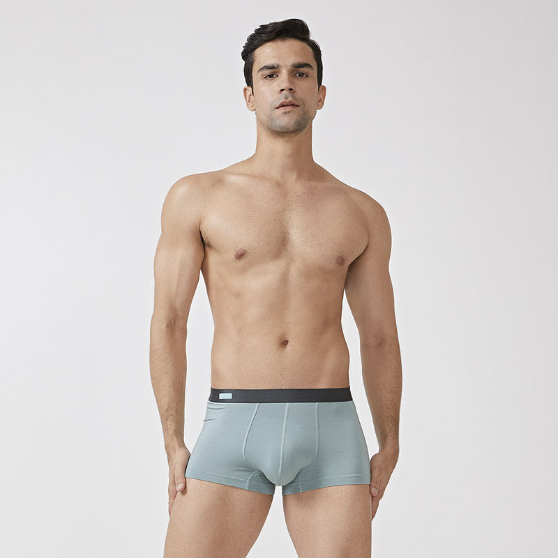 david archy竹纤维男士冰丝四角裤 davidarchy内裤