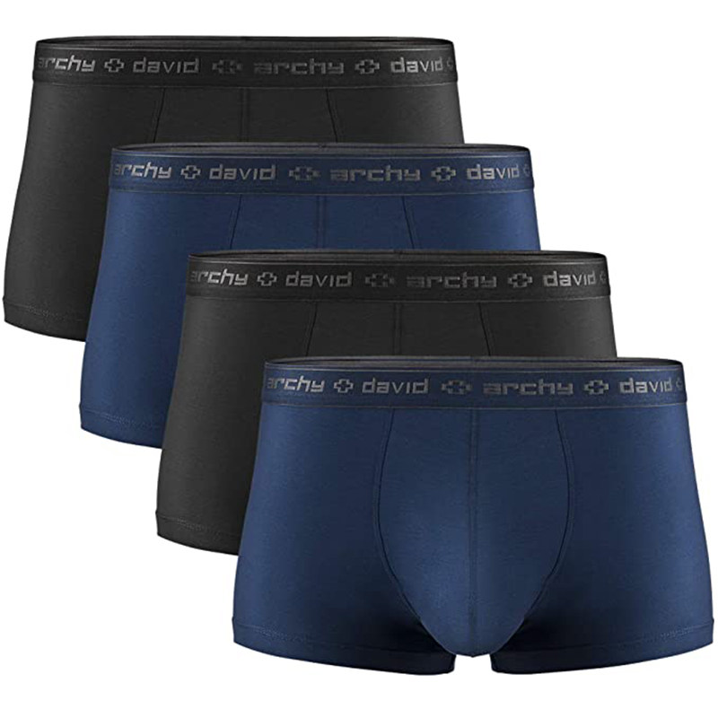 davidarchy枪弹式分离冰丝平角裤 davidarchy内裤