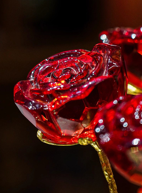 轻奢玫瑰仿真花客厅餐桌高档摆设