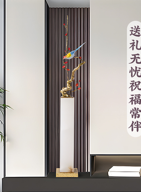 新中式喜鹊艺术客厅摆件