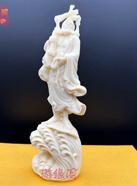 象牙果达摩祖师摆件坐禅佛像家居博古架达摩菩萨工艺品保平安送礼