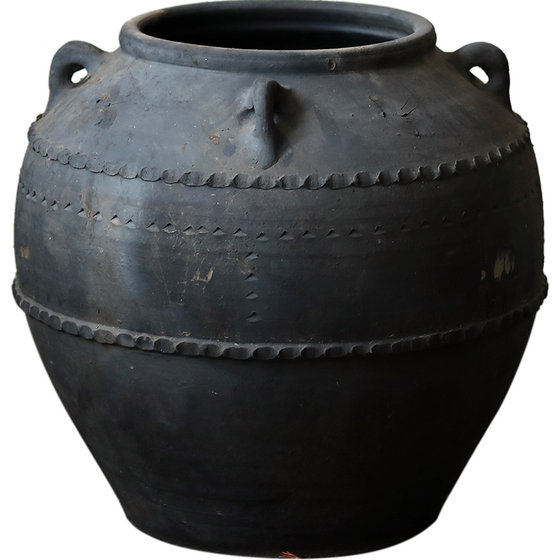 Harasuke Home Retro Distressed Pottery Vase