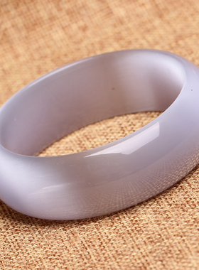 斯里兰卡淡紫水晶石亮光滑面手镯