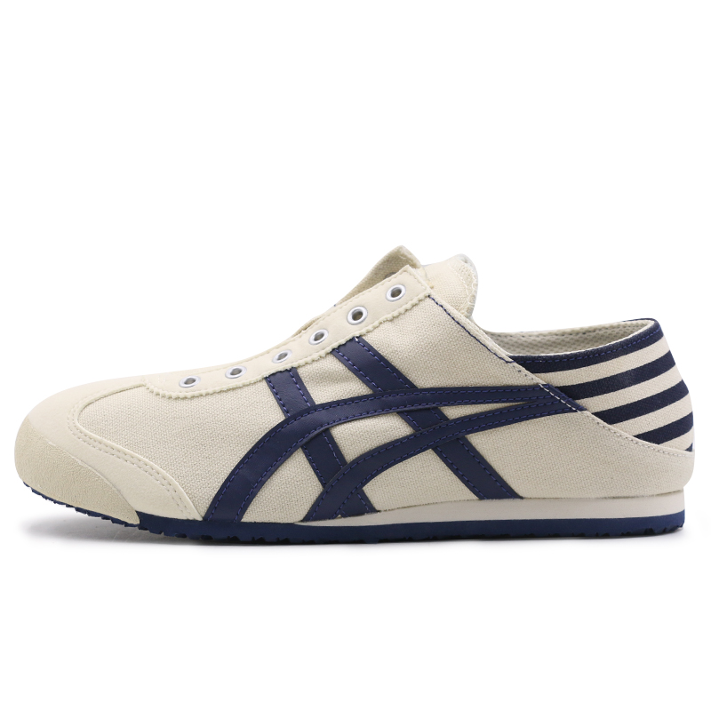 Onitsuka Tiger鬼冢虎2023男女休闲鞋一脚蹬帆布板鞋TH342N-0250-图3