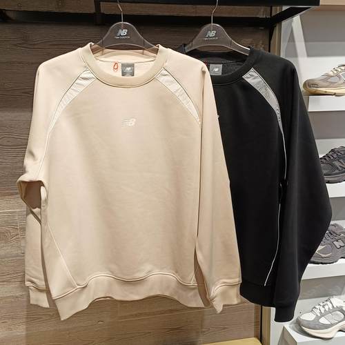 New Balance NB男子加绒保暖套头衫25冬季卫衣NCF43811 AMT54321 - 图3