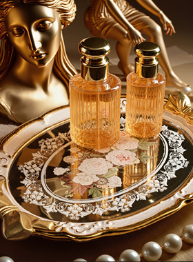 万圣节装饰托盘带柄糖果盘