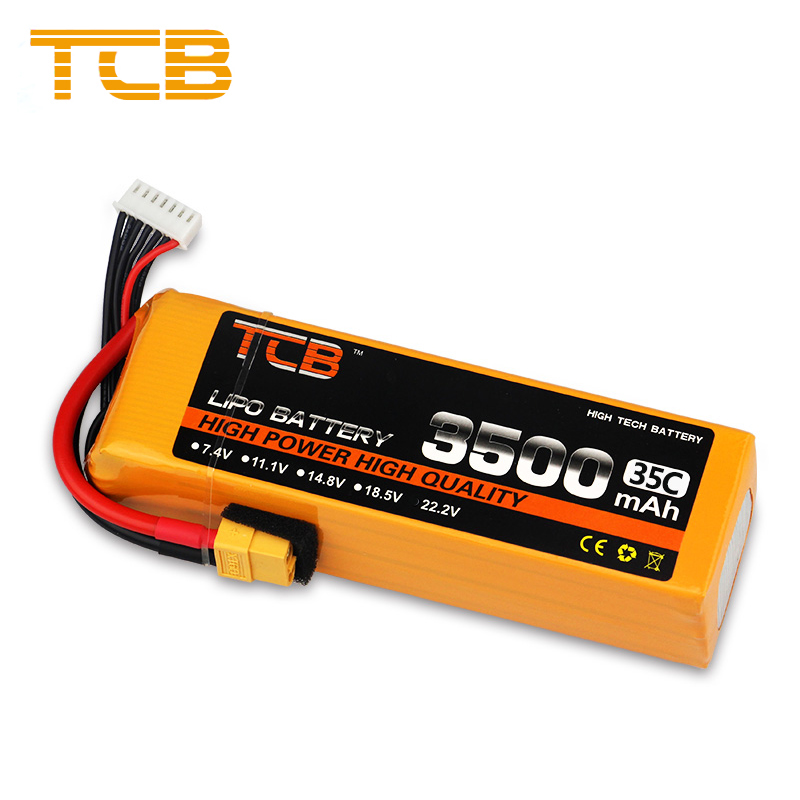 TCB1100/1500/6000/8000/3500/5200mah7.4V11.1V2S/3S/4S6S航模锂-图1