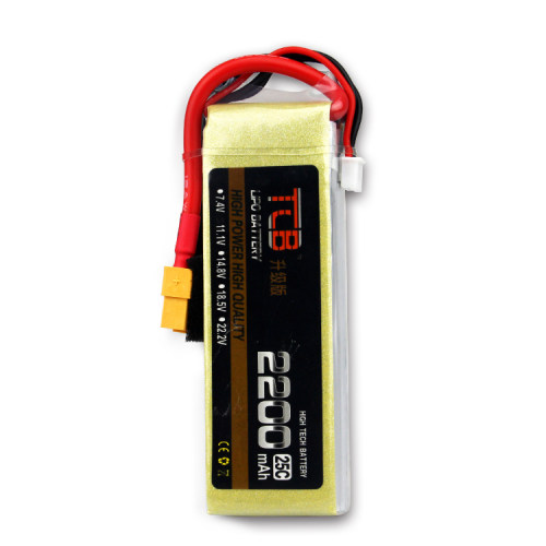TCB航模锂电池2200mAh35C3S25C固定翼遥控飞机无人机遥控车用配件 - 图1