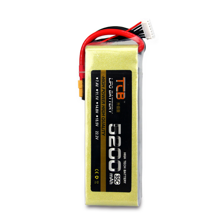 TCB航模锂电池升级版5200mAh25C35C2S6S涵道遥控飞RC车厂家直销 - 图3