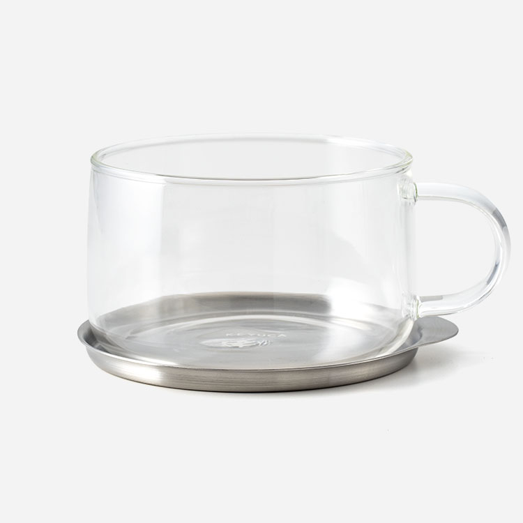 日本代购河淳新款咖啡玻璃杯水杯透明耐热高温微波炉加热-图0