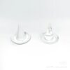 Crystal Clear Japanese Glass Tapered Ring Holder