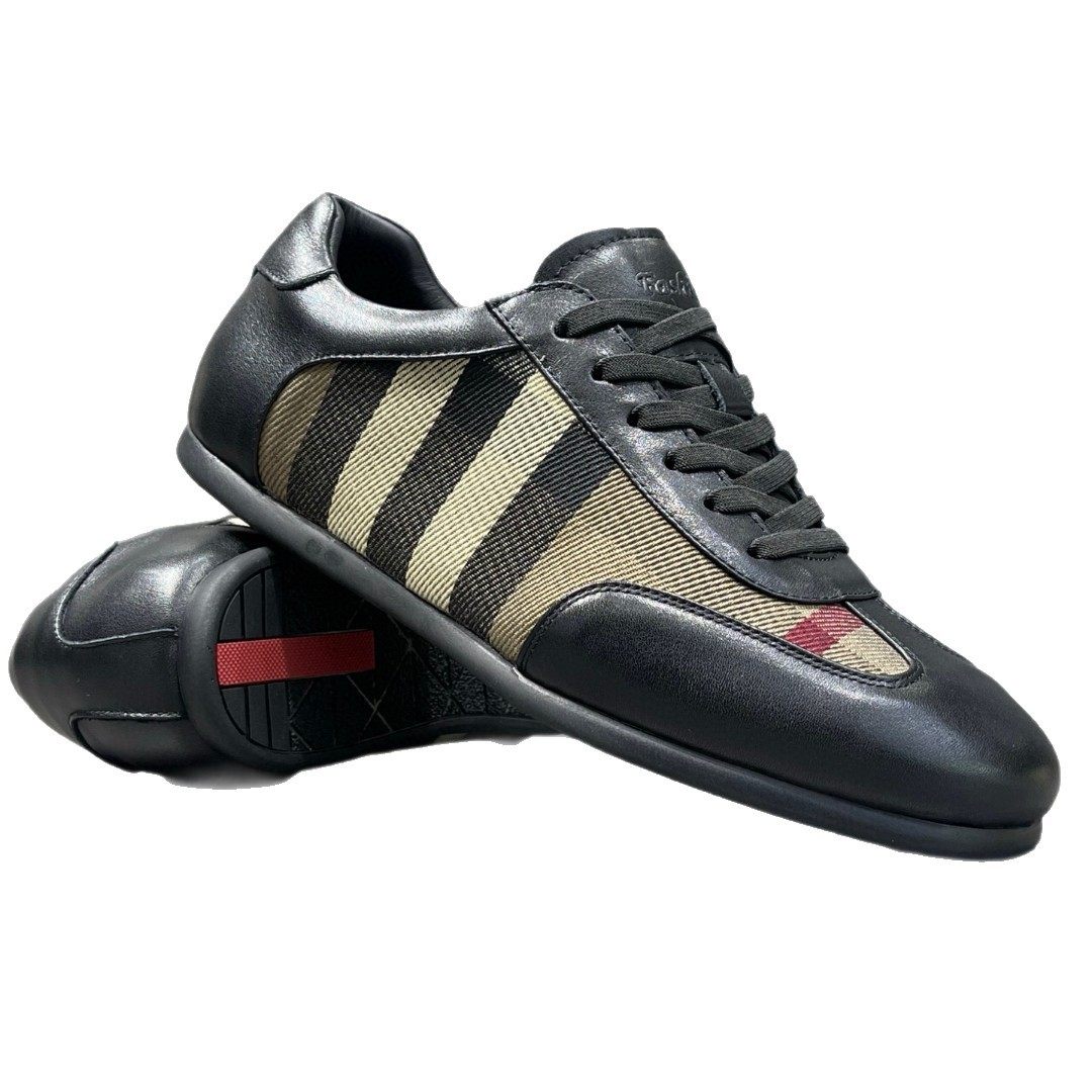 2025夏季新款头层牛皮加布男士黑色德迅鞋低帮百搭英伦休闲平板鞋,淘宝优惠券,粉丝福利购,淘宝优惠卷