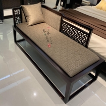 New Chinese Solid Wood Noble Princess Chair Sandalwood Casual Lounge Sofa Villa Living Room Bedroom Beauty Collapse Chair Furniture Custom