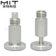 Quick-release pin fixed position stop pin knob spring plunger