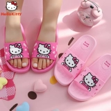 Hello kitty, летние нескользящие тапочки, детские туфли, слайдеры